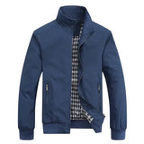 Slim Bomber Jacket Polyester Cotton Up to 8XL Four Seasons