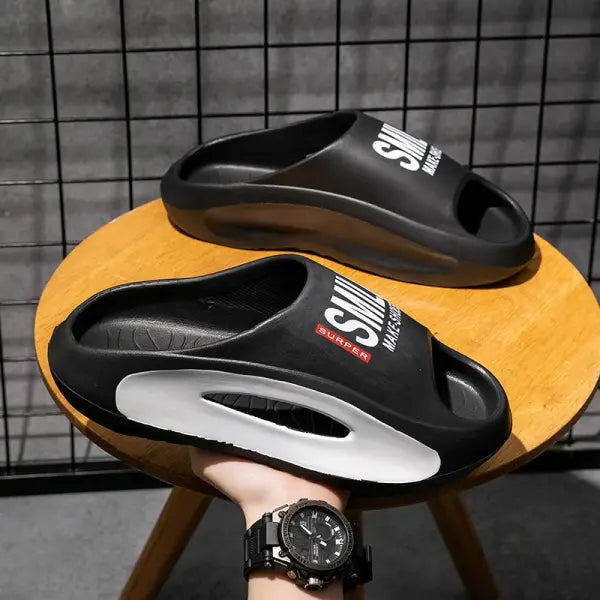 2025 Summer and Spring Support Slides for Women and Mens | Cushioned Thick Sole Pain Relief Slippers|Shower Slipper