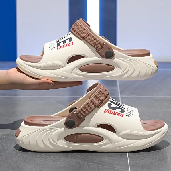 2025 Summer and Spring Support Slides for Women and Mens | Cushioned Thick Sole Pain Relief Slippers|Shower Slipper