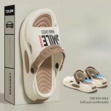 2025 Summer and Spring Support Slides for Women and Mens | Cushioned Thick Sole Pain Relief Slippers|Shower Slipper