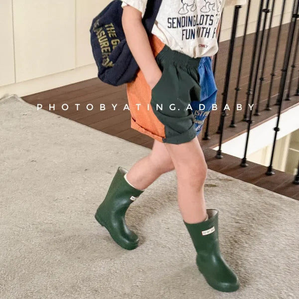 2025 Summer Kids Cartoon Embroidery Shorts – Cotton Casual Shorts for Girls & Baby Boys - Himpall