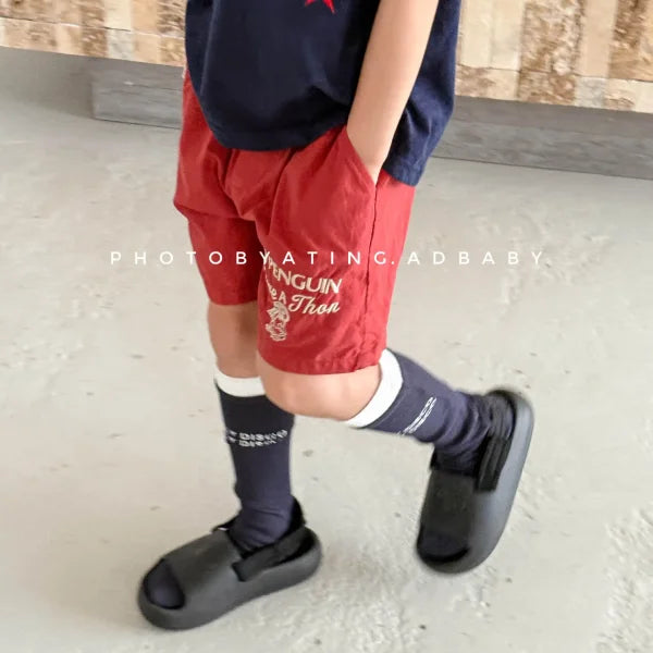 2025 Summer Kids Cartoon Embroidery Shorts – Cotton Casual Shorts for Girls & Baby Boys - Himpall