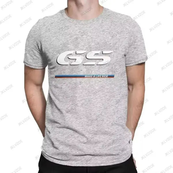 BMW R1250GS Motorrad T-Shirt – Unisex Cotton Streetwear Tee for Motorcycle Fans - TZ0516504-JCSGR / XL