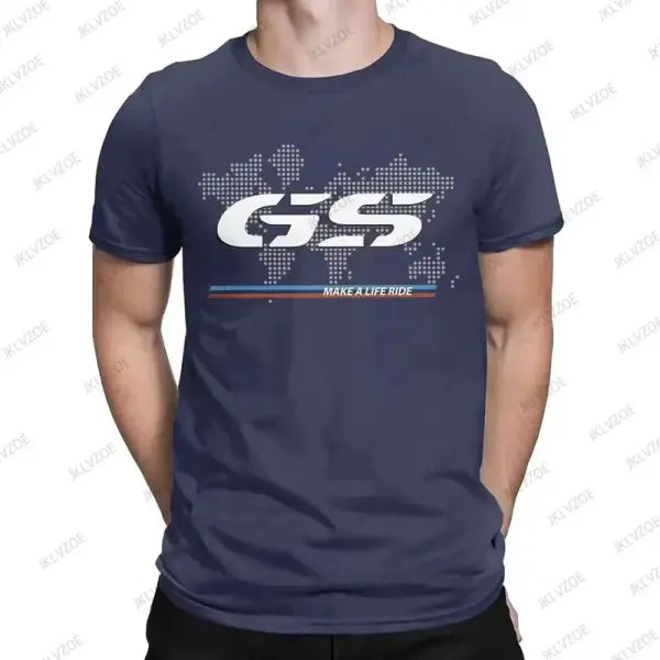 BMW R1250GS Motorrad T-Shirt – Unisex Cotton Streetwear Tee for Motorcycle Fans - TZ0516508-JCSNA / 3XL