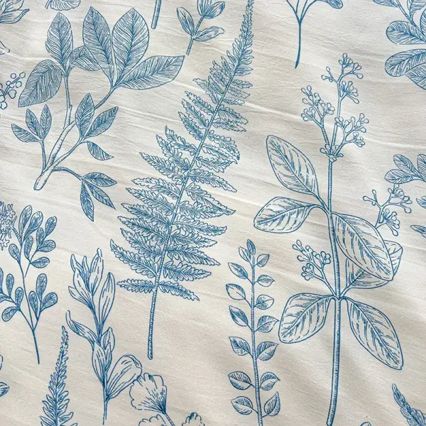 2025 Washed Cotton Double Yarn Single Quilt Cover Simple Wind Ins Wind Small Floral Korean Version Duvet Skin Friendly