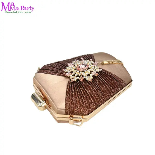 2025 Winter New Arrivals Low Heels in Coffee Italian Women Shoes and Bag Set Elegant Ladies Pointed Toe Pumps