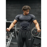 Men’s Fitness T-Shirt – High Elastic Short Sleeve Sports & Training Top