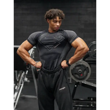Men’s Fitness T-Shirt – High Elastic Short Sleeve Sports & Training Top