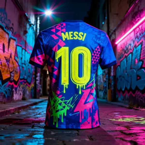 2026 Messi #10 Football Jersey Lightweight Polyester Parents and Children - T403751 / 160