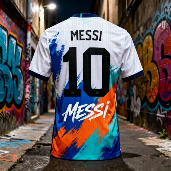 2026 Messi #10 Football Jersey Lightweight Polyester Parents and Children - T403750 / 110