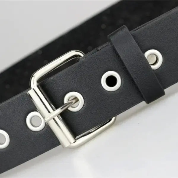 2026 New Square Bead Rivet Belt Metal Pyramid Belt Men and Women Punk Hardware Jeans Belt Y2K Belt Designer Belt