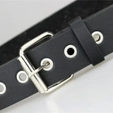 2026 New Square Bead Rivet Belt Metal Pyramid Belt Men and Women Punk Hardware Jeans Belt Y2K Belt Designer Belt