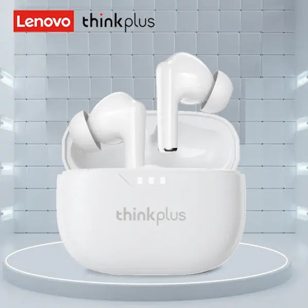 Noise Reduction Wireless Earphones HiFi Stereo Active Sport - White / China Mainland