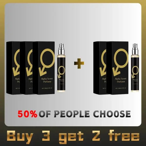 Alcohol Free Pheromone Perfume Boost Personal Charm - Buy 3 Get 2 Free