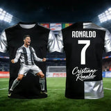 2026 Ronaldo #7 Football Jersey Type Adult and Kids Breathable Shirt - 5 / 4XL