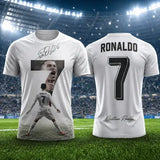 2026 Special Edition Ronaldo No.7 Soccer Jersey Oversize Breathable Training Tee