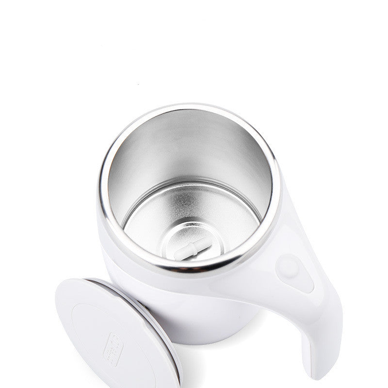 Portable Automatic Stirring Cup for Coffee and Tea