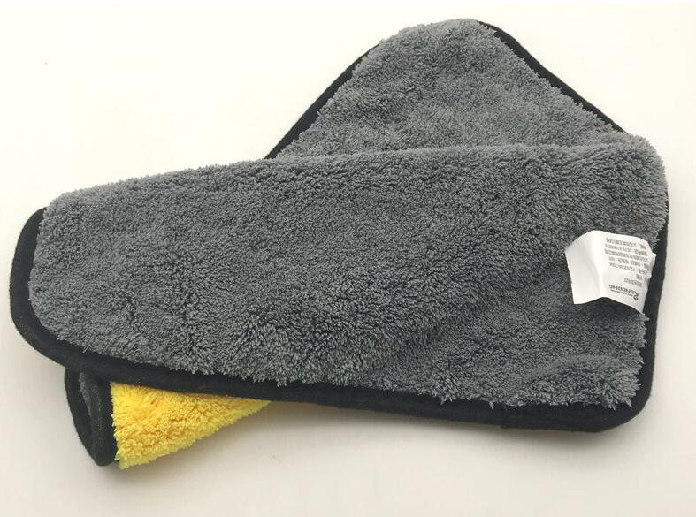Two-color Couble-sided Car Dual-use Cleaning Car Wash Towel - 30x30
