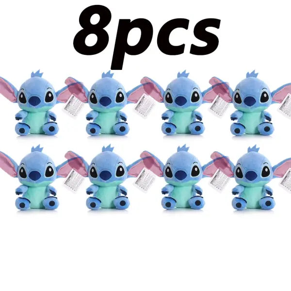 20cm Stitch Stuffed Plush Models Cartoon Stuffed Plush Dolls Anime Plush Baby Toys Kawaii Kids Birthday Gift
