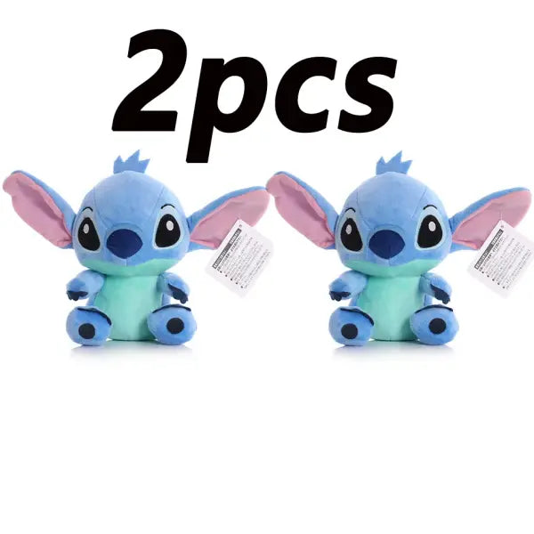 20cm Stitch Stuffed Plush Models Cartoon Stuffed Plush Dolls Anime Plush Baby Toys Kawaii Kids Birthday Gift