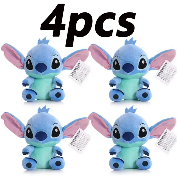 20cm Stitch Stuffed Plush Models Cartoon Stuffed Plush Dolls Anime Plush Baby Toys Kawaii Kids Birthday Gift