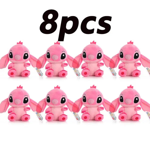 20cm Stitch Stuffed Plush Models Cartoon Stuffed Plush Dolls Anime Plush Baby Toys Kawaii Kids Birthday Gift