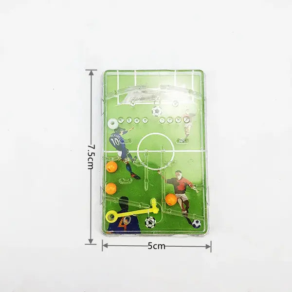 20PCS Soccer Table Football Maze Game For Kids Early Educational Toy Football Theme Birthday Party Decor Girls Boys