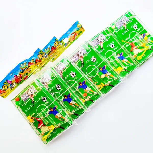 20PCS Soccer Table Football Maze Game For Kids Early Educational Toy Football Theme Birthday Party Decor Girls Boys