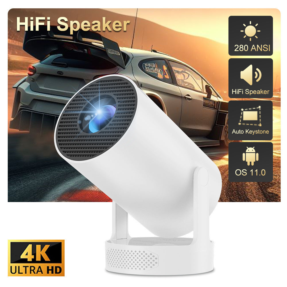 HY300 Android WXGA Multimedia Projector with 100 CVIA Brightness