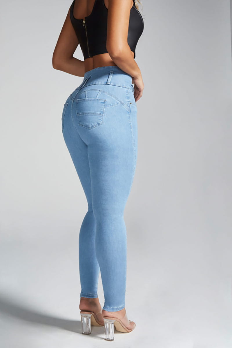 High Waist Jeans Women’s Skinny Trousers Tight Stretch Shaping And Hip Lifting Pants