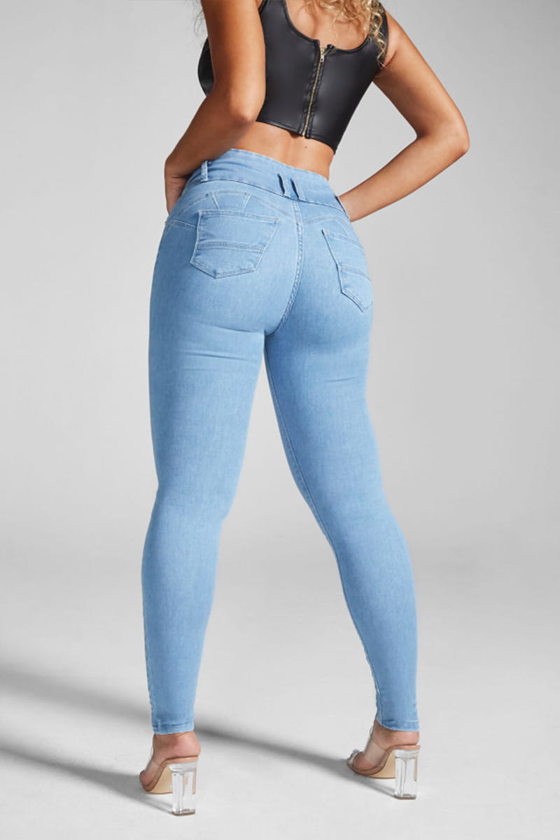 High Waist Jeans Women’s Skinny Trousers Tight Stretch Shaping And Hip Lifting Pants