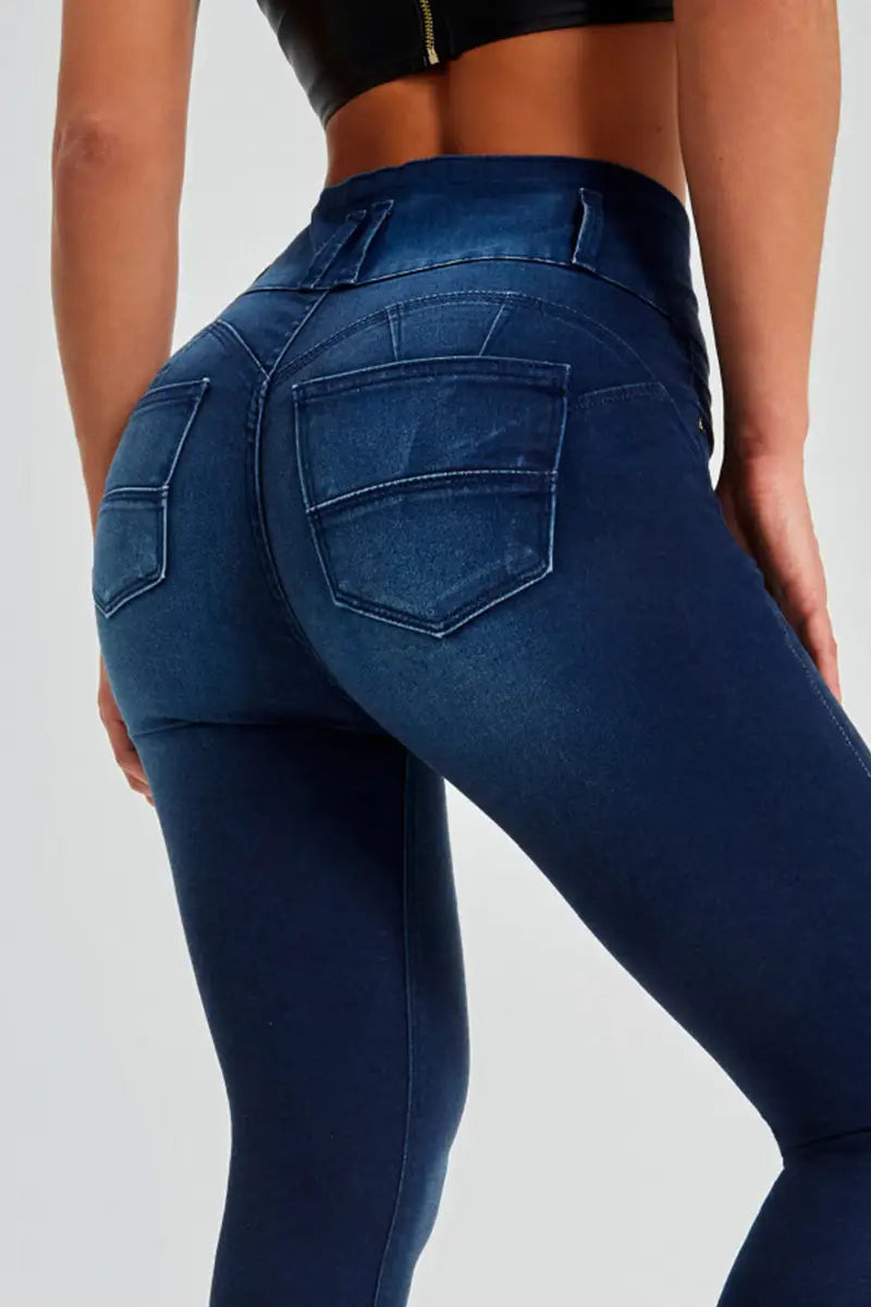 High Waist Jeans Women’s Skinny Trousers Tight Stretch Shaping And Hip Lifting Pants