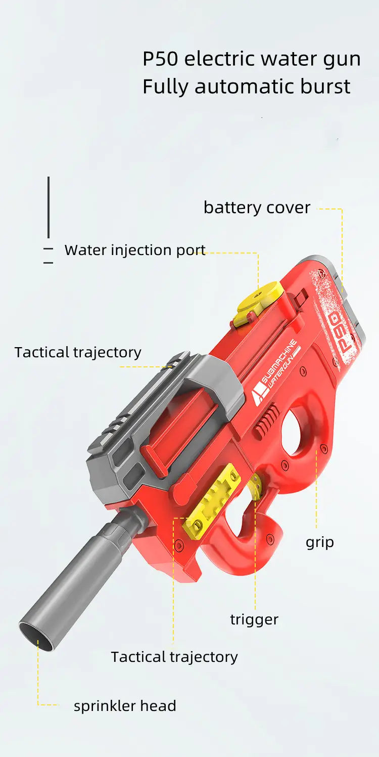 High-Tech Water Gun - Best Electric Water Gun for Summer Fun