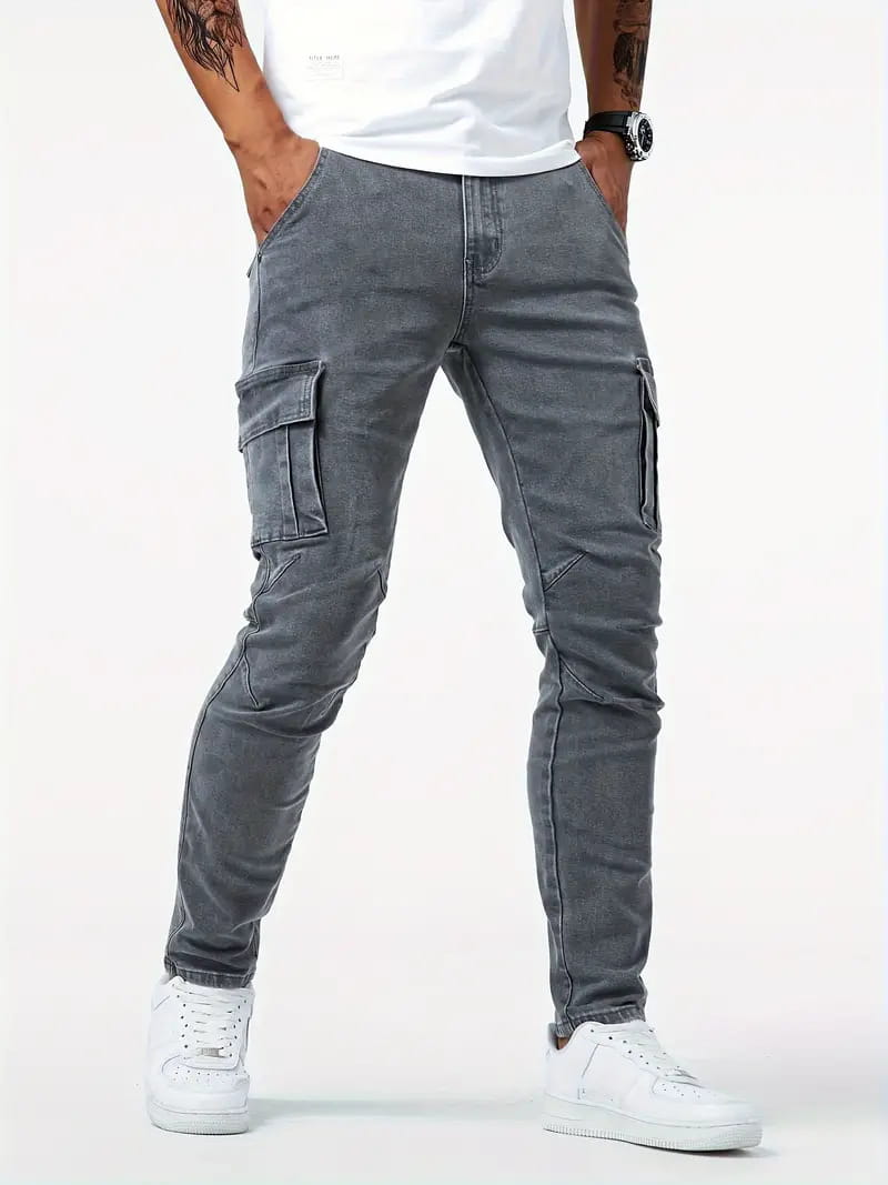 Men’s Casual Multi-bag Labor Protection Pants