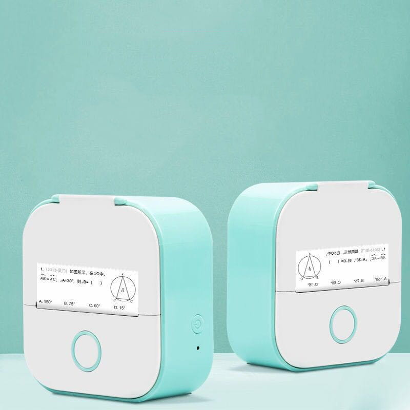 Portable Mini Thermal Label Printer: Bluetooth Price Tag Printer