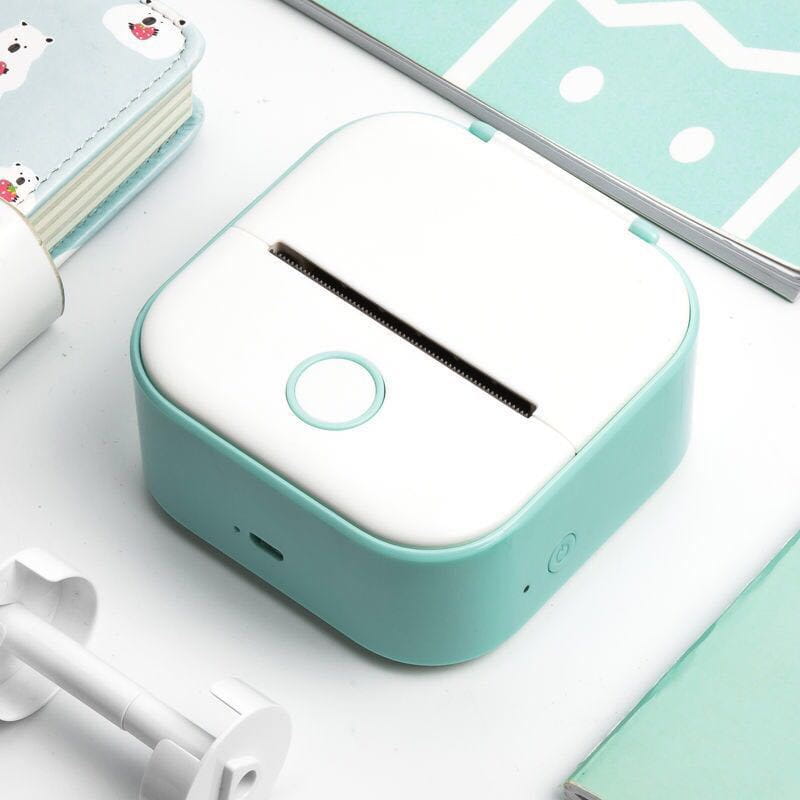 Portable Mini Thermal Label Printer: Bluetooth Price Tag Printer