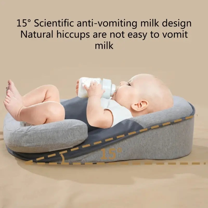 Newborn Baby Pillow: Safe Cotton Cushion for Infant Head Shape