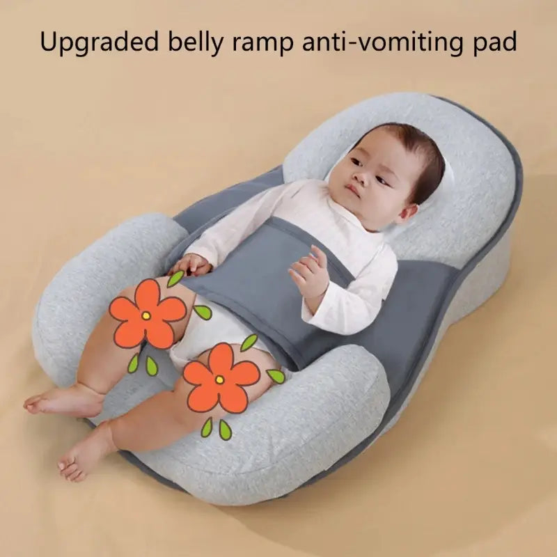 Newborn Baby Pillow: Safe Cotton Cushion for Infant Head Shape
