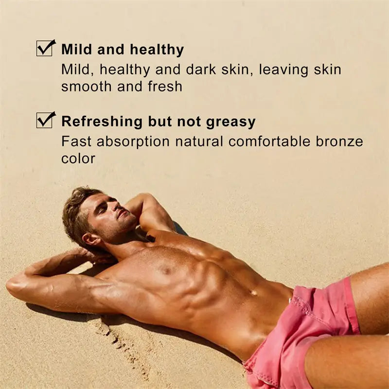 Tanning Gel for Radiant Skin - Intensive Golden Glow & Sun Repair