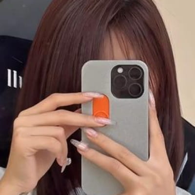 Funny Sliding Middle Finger Phone Case