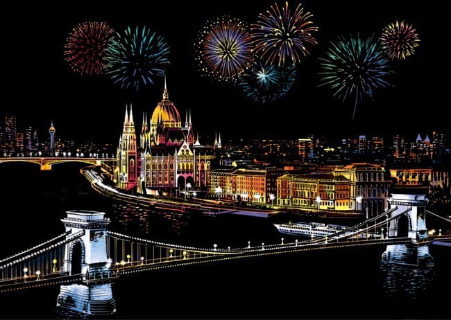 Fireworks Art Kit featuring Iconic Cities and Landmarks Worldwide