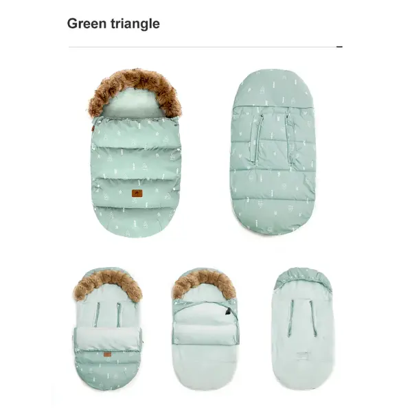 Baby Stroller Winter Footmuff 0–24M – Thick Warm Carriage Sack & Universal Pram Cover