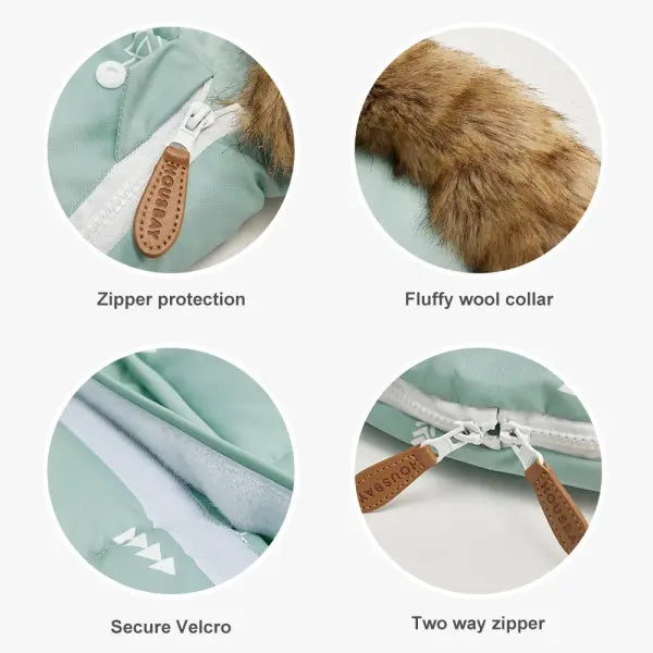 Baby Stroller Winter Footmuff 0–24M – Thick Warm Carriage Sack & Universal Pram Cover