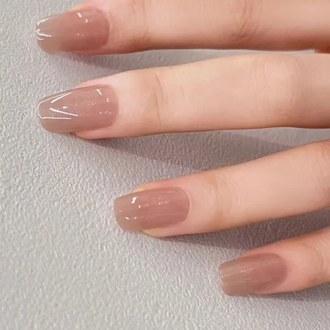 LEKGAVD 24pcs Ballerina False Nails for Women’s Fashion and Beauty - AA6