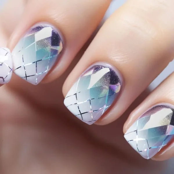 LEKGAVD 24pcs Ballerina False Nails for Women’s Fashion and Beauty - AA7