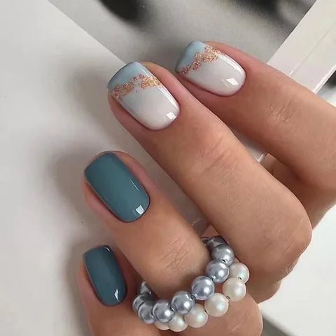 LEKGAVD 24pcs Ballerina False Nails for Women’s Fashion and Beauty - BB10
