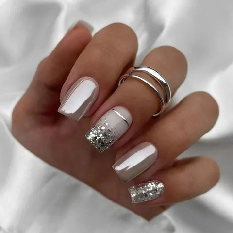 LEKGAVD 24pcs Ballerina False Nails for Women’s Fashion and Beauty - CC6