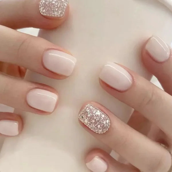 LEKGAVD 24pcs Ballerina False Nails for Women’s Fashion and Beauty - CC8