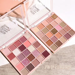 Versatile 25-Color Oatmeal Milk Tea Eye Shadow Palette - Himpall