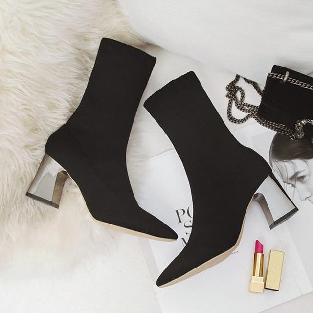Hannah Women Boots with Urban Style and Adhesive Soles